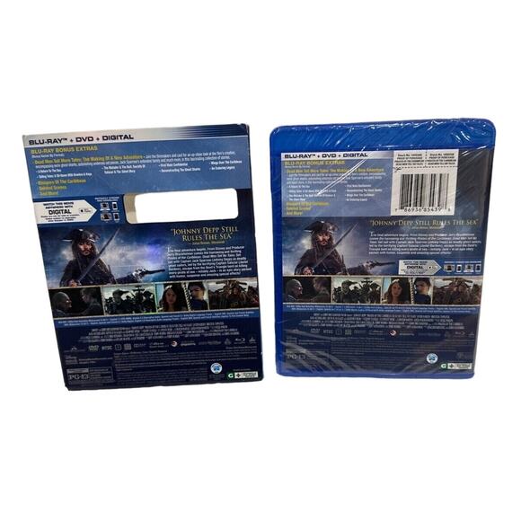 Disney Pirates of the Caribbean: Dead Men‎ Tell No Tales Blu-ray + DVD - Picture 3 of 5